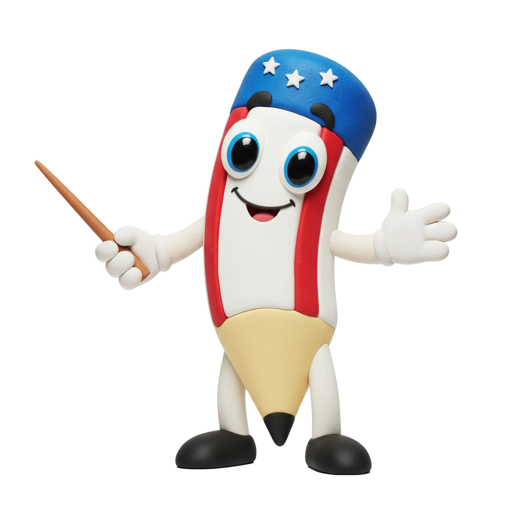 Beebsie grown up, as he appears in the elementary program